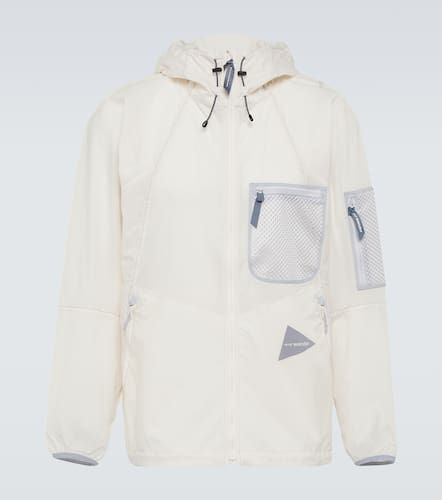 Chaqueta de nylon ripstop con capucha - And Wander - Modalova