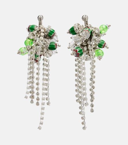 Crystal-embellished drop earrings - Dries Van Noten - Modalova