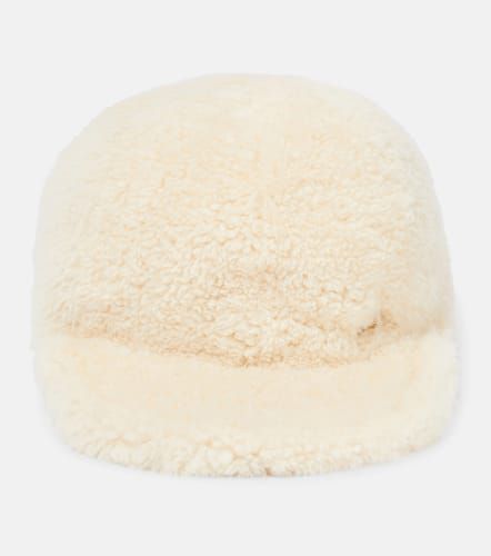 Chloé Cappello da baseball in shearling - Chloe - Modalova