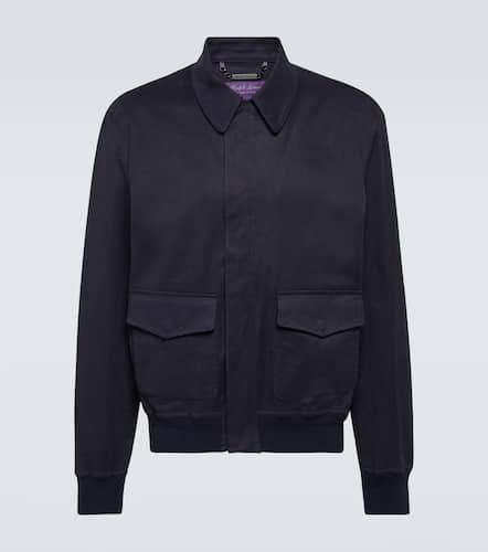 Albertson cotton bomber jacket - Ralph Lauren Purple Label - Modalova