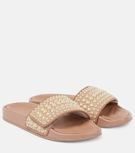 Fitz faux pearl-embellished slides - Jimmy Choo - Modalova