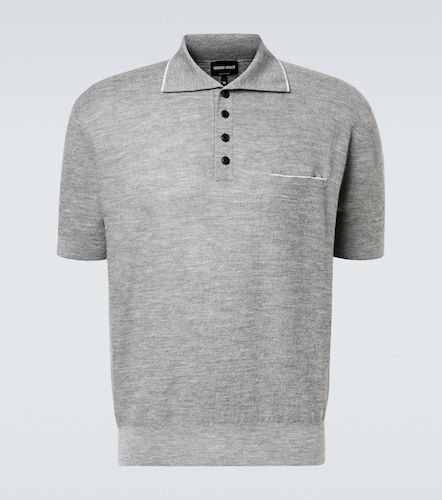 Polo de cachemir y seda - Giorgio Armani - Modalova