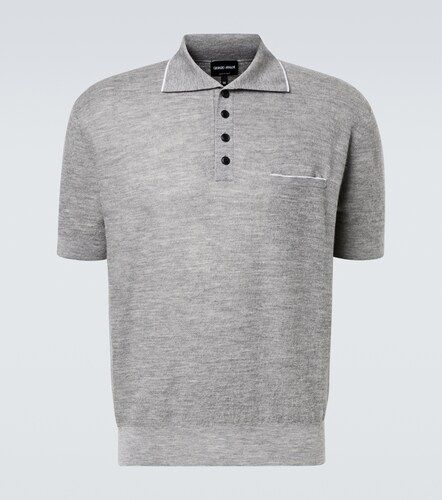 Polo de cachemir y seda - Giorgio Armani - Modalova