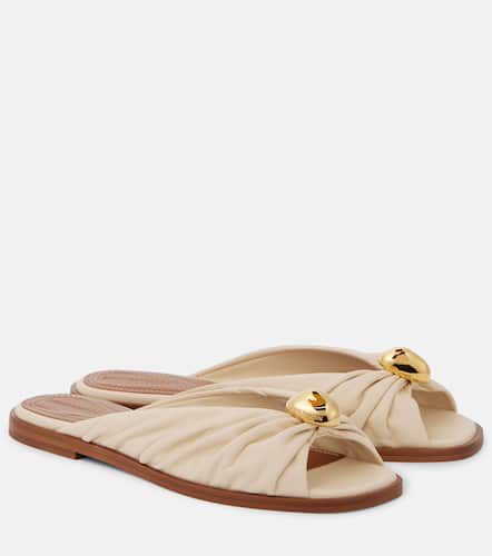 Zimmermann Gleam leather slides - Zimmermann - Modalova