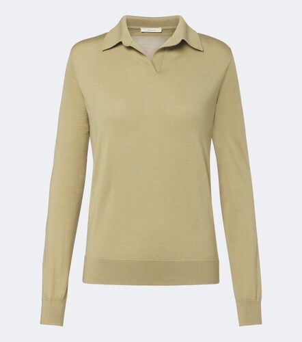 Pauli wool and silk polo sweater - The Row - Modalova