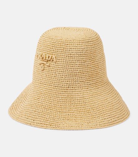 Prada Cappello in crochet con logo - Prada - Modalova