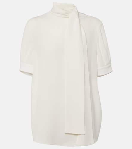 Blusa de georgette de seda - Valentino - Modalova