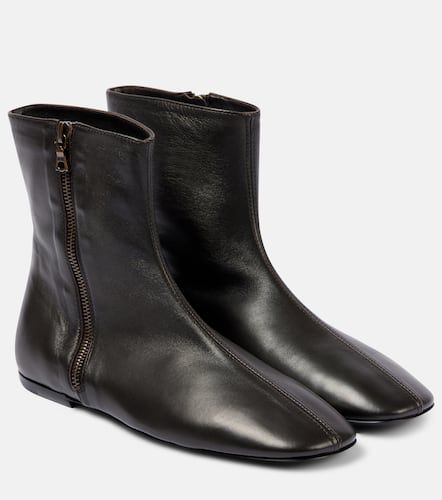 Ankle Boots aus Leder - Dries Van Noten - Modalova