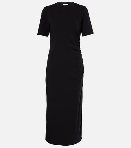 Gathered cotton-blend midi dress - Vince - Modalova