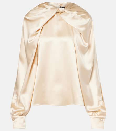 Blusa Elegante Key de satén de seda - Max Mara - Modalova