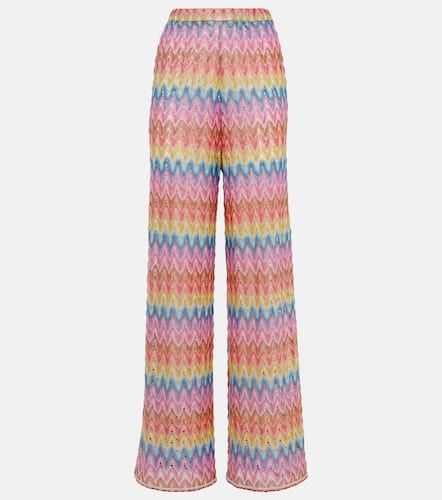 Palazzo-Hose aus Häkelstrick - Missoni - Modalova