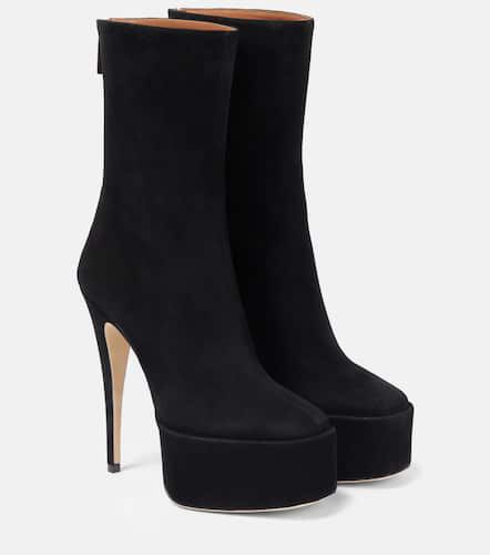 Ankle Boots Ivana aus Veloursleder - Paris Texas - Modalova