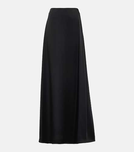 High-rise satin maxi skirt - Saint Laurent - Modalova
