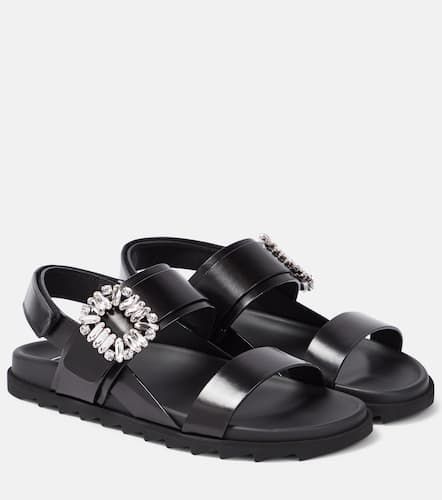 Sandali Slidy Viv’ in pelle con cristalli - Roger Vivier - Modalova