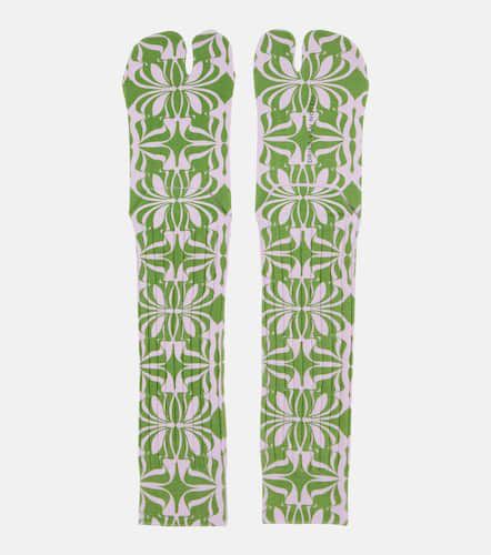 Bedruckte Socken Tabi aus einem Baumwollgemisch - Dries Van Noten - Modalova