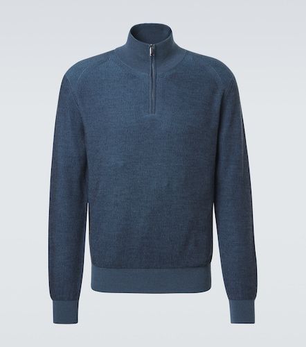 Cashmere and wool half-zip sweater - Brioni - Modalova
