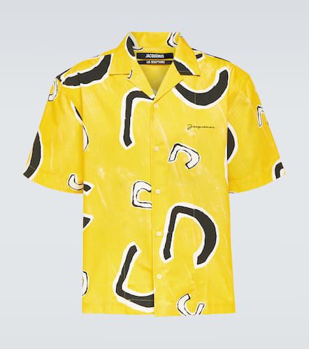 Jean printed cotton bowling shirt - Jacquemus - Modalova