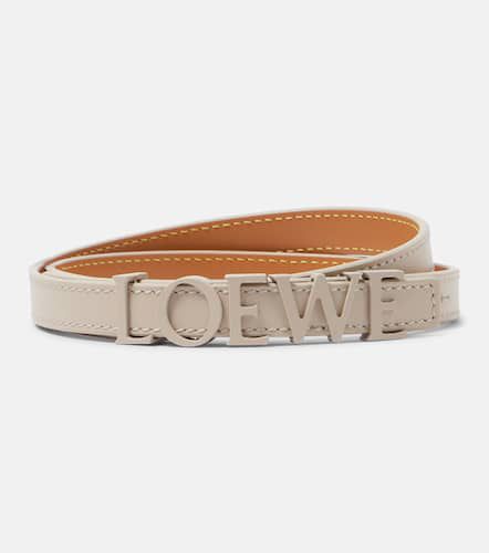 Loewe Cinturón de piel con logo - Loewe - Modalova