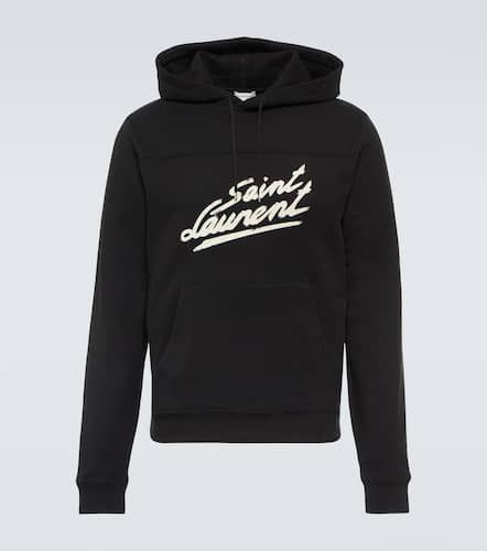 Hoodie '50s Signature aus Baumwolle - Saint Laurent - Modalova