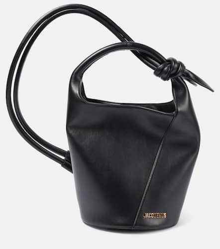 Le Petit Tourni leather bucket bag - Jacquemus - Modalova