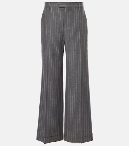 Pantalones anchos de lana virgen - Brunello Cucinelli - Modalova