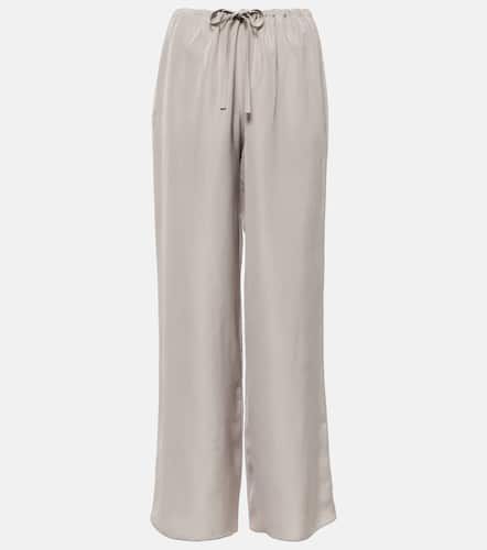 Weite Mid-Rise-Hose Jugi aus Seide - The Row - Modalova