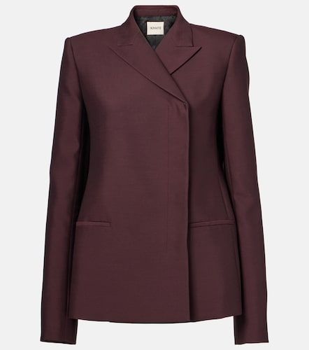 Silvannah wool and silk blazer - Khaite - Modalova