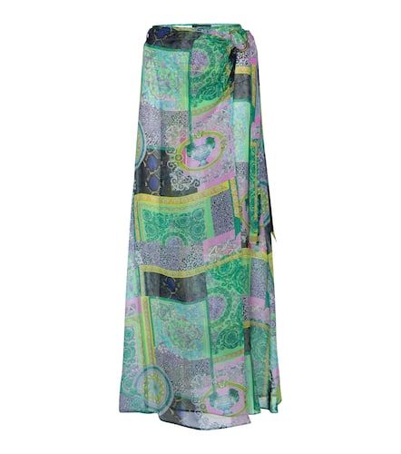 Sarong Barocco aus Seiden-Chiffon - Versace - Modalova