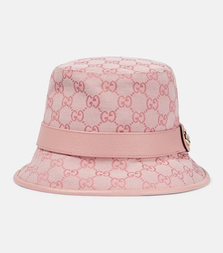 Sombrero de pescador en lona GG - Gucci - Modalova