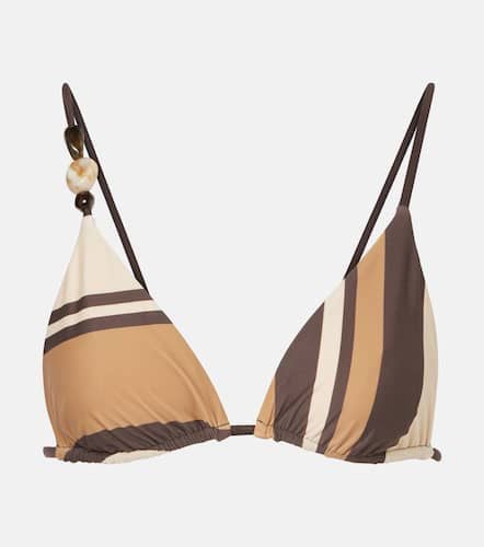 SIR Mahogany striped bikini top - SIR - Modalova