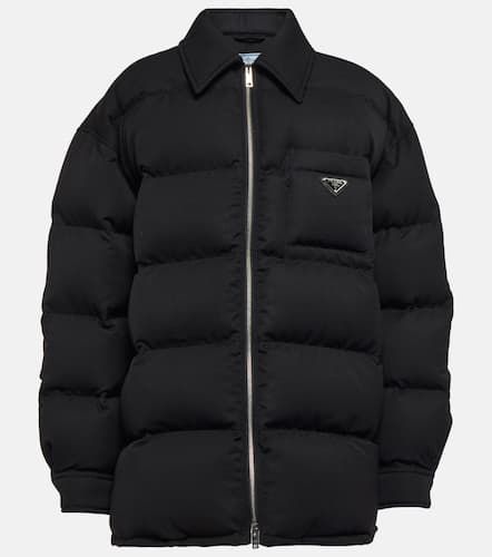 Prada Daunenjacke aus Wolle - Prada - Modalova