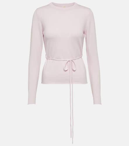 Belted wool and cashmere sweater - Jardin des Orangers - Modalova