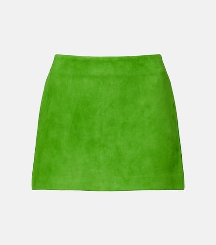 Staud Minifalda Crest de ante - Staud - Modalova