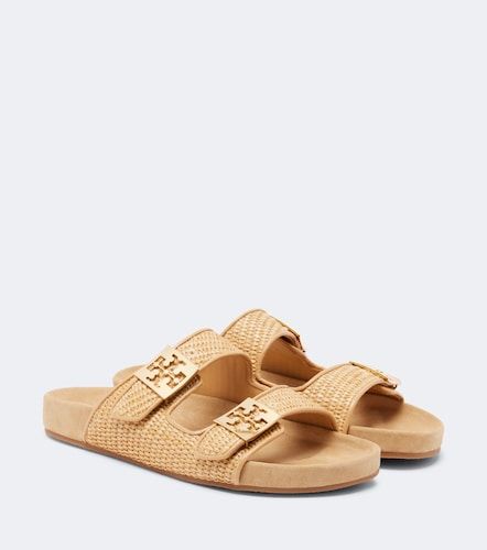 Mellow raffia-effect slides - Tory Burch - Modalova