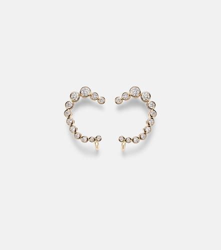 Polaris 14kt earrings with diamonds - Ondyn - Modalova
