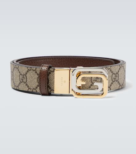 Cinturón de lona con hebilla GG - Gucci - Modalova