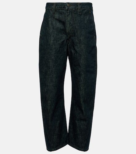 Twisted mid-rise straight jeans - Lemaire - Modalova