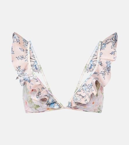 Top de bikini Halliday floral - Zimmermann - Modalova