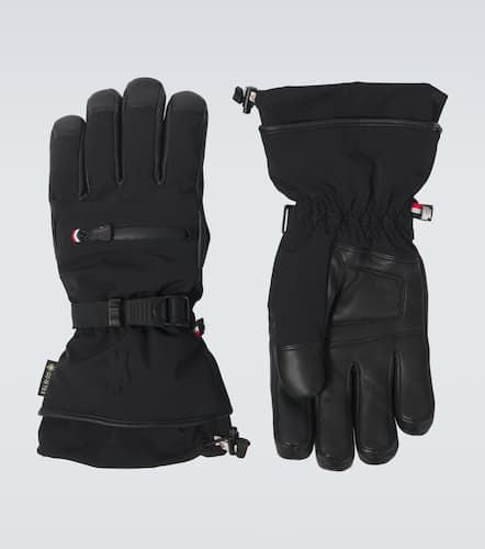 Skihandschuhe mit Leder - Moncler Grenoble - Modalova