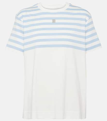 Camiseta 4G de algodón a rayas - Givenchy - Modalova