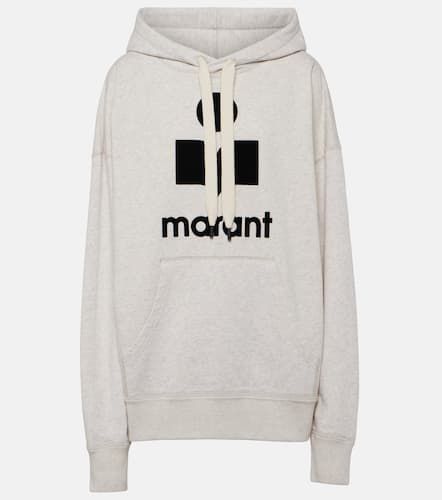 Logo cotton-blend jersey hoodie - Marant Etoile - Modalova