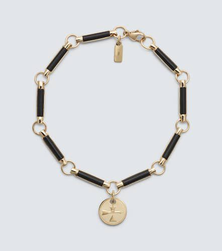 Dream 18kt chain bracelet with onyx - Foundrae - Modalova