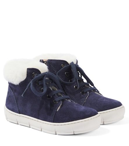 Sneakers Start Top in suede - Pom d'Api - Modalova