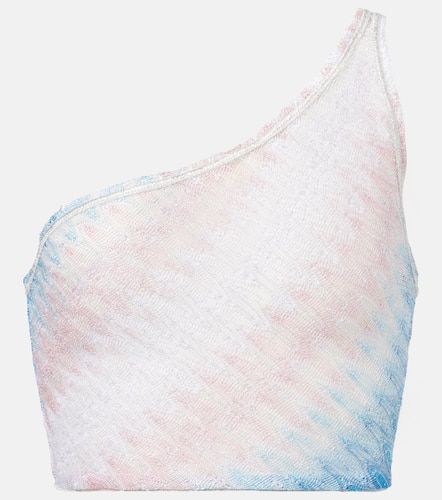 Missoni Crop top Wave asimétrico - Missoni - Modalova