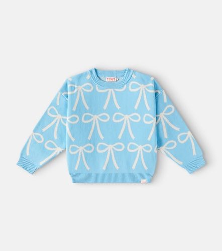 Pullover in cotone con fiocchi - Tinycottons - Modalova