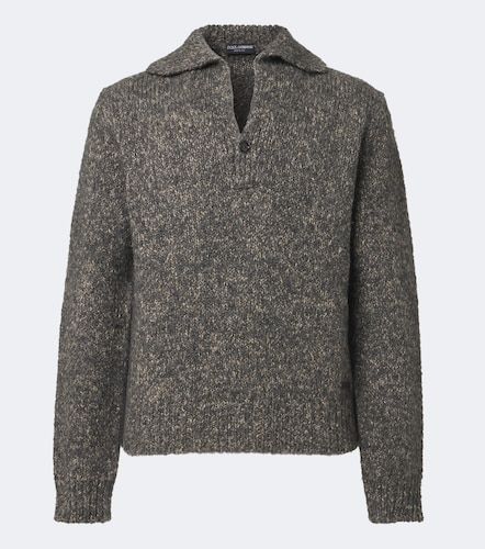 Jersey de lana, alpaca y lino - Dolce&Gabbana - Modalova
