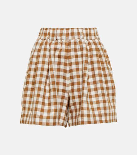 Asceno Shorts Picnic aus Leinen - Asceno - Modalova