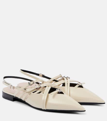 Gucci Ballerine slingback in pelle - Gucci - Modalova