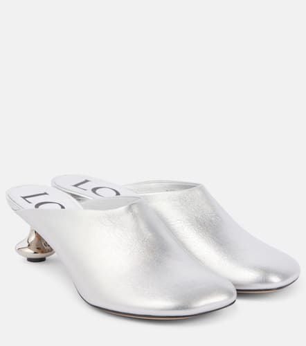 Mules Toy 45 aus Metallic-Leder - Loewe - Modalova