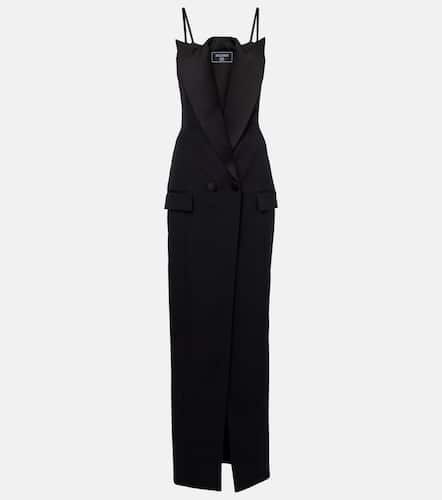 Balmain Wool grain de poudre gown - Balmain - Modalova